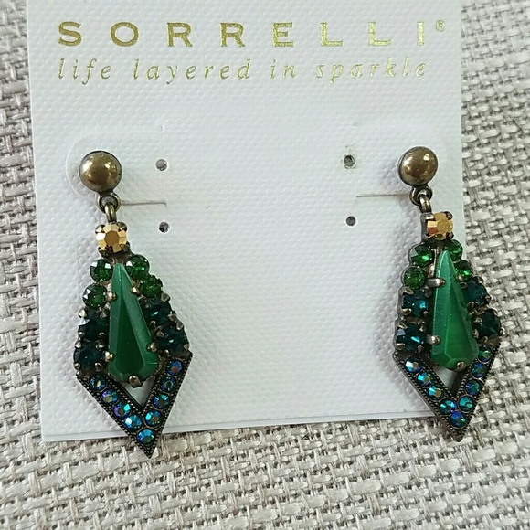 Sorrelli Jewelry - Sorrelli Earrings Green Sorrelli Jewelry - Sorrelli Earrings Green